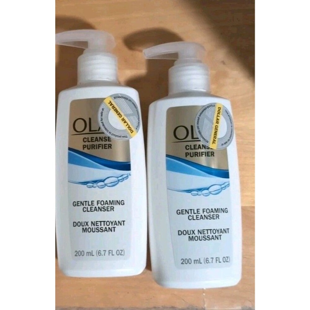 Olay Cleanse Purifier Gentle Foaming Cleanser 6.7 FL Oz Discontinued 2 Bottles